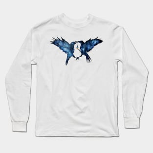 Magic ravens | Spirit animal totem Long Sleeve T-Shirt